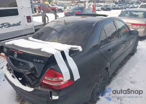 2006 Mercedes-Benz C 280 Luxury 4Matic z USA, uszkodzony, nr VIN WDBRF92J66F812391